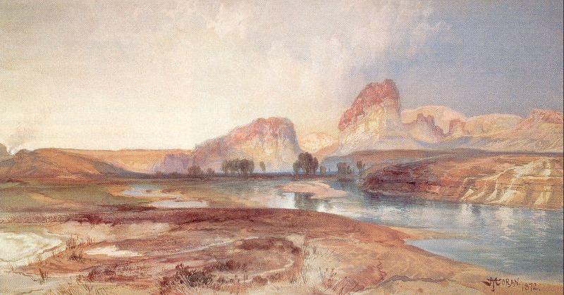 Moran, Thomas Cliffs, Green River, Wyoming